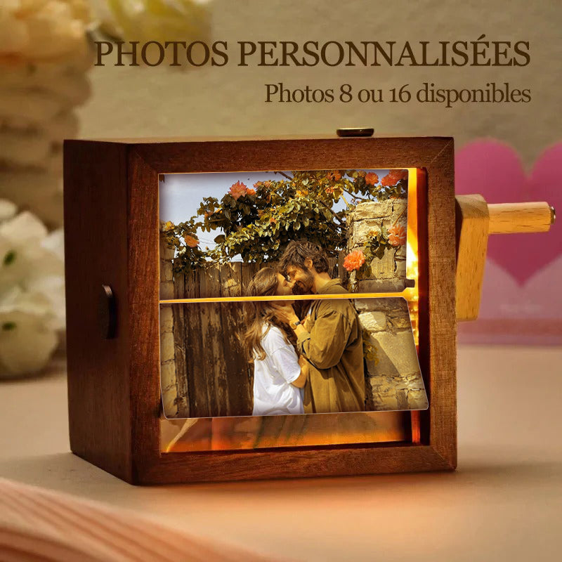Hand-Crank Flipbook Box for Lovers – Romantic and Personalized Keepsake