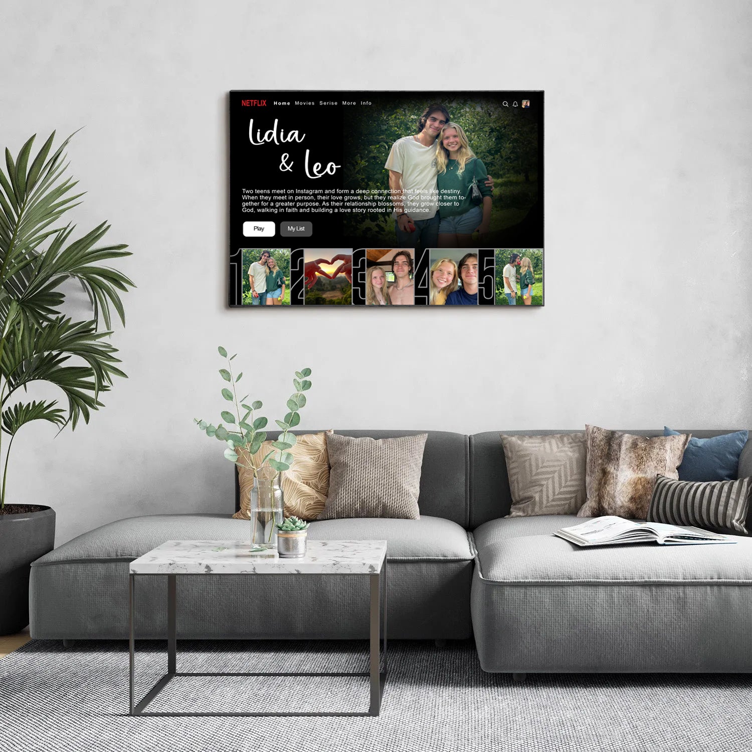 Custom Movie Canvas Wall Art