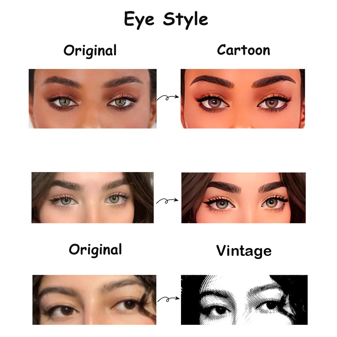 Unique Custom Eyes Photo Shirt, Valentine's Day Gift