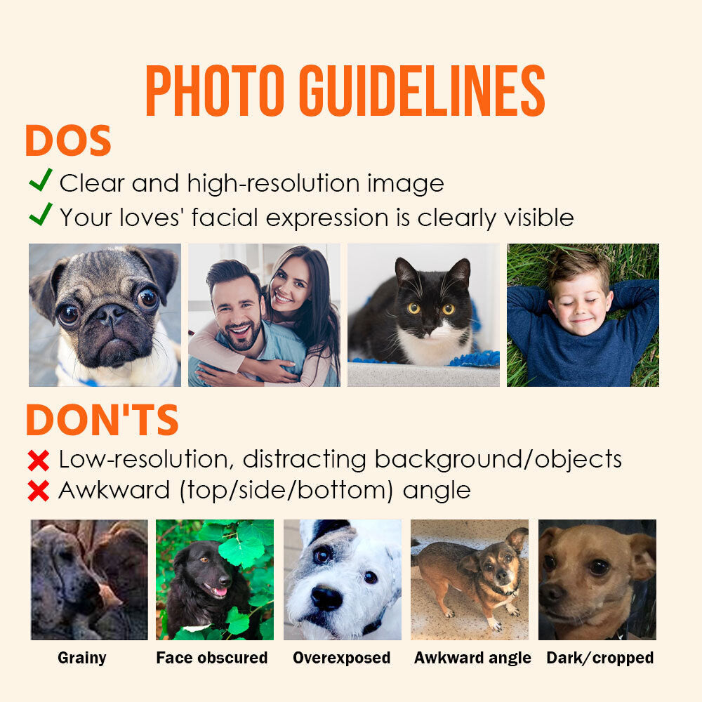 Love You To The Moon And Back - Personalized Photo LED Night Light