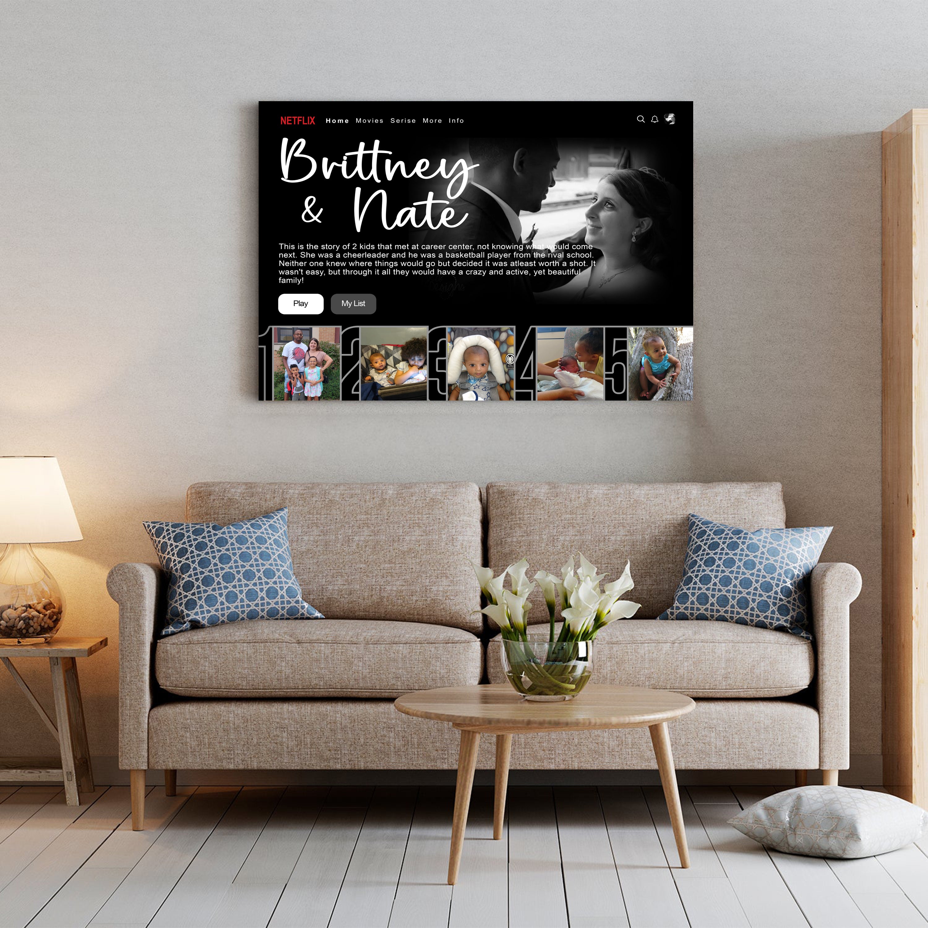 Custom Movie Canvas Wall Art