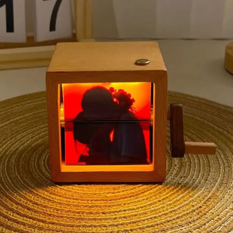 Hand-Crank Flipbook Box for Lovers – Romantic and Personalized Keepsake