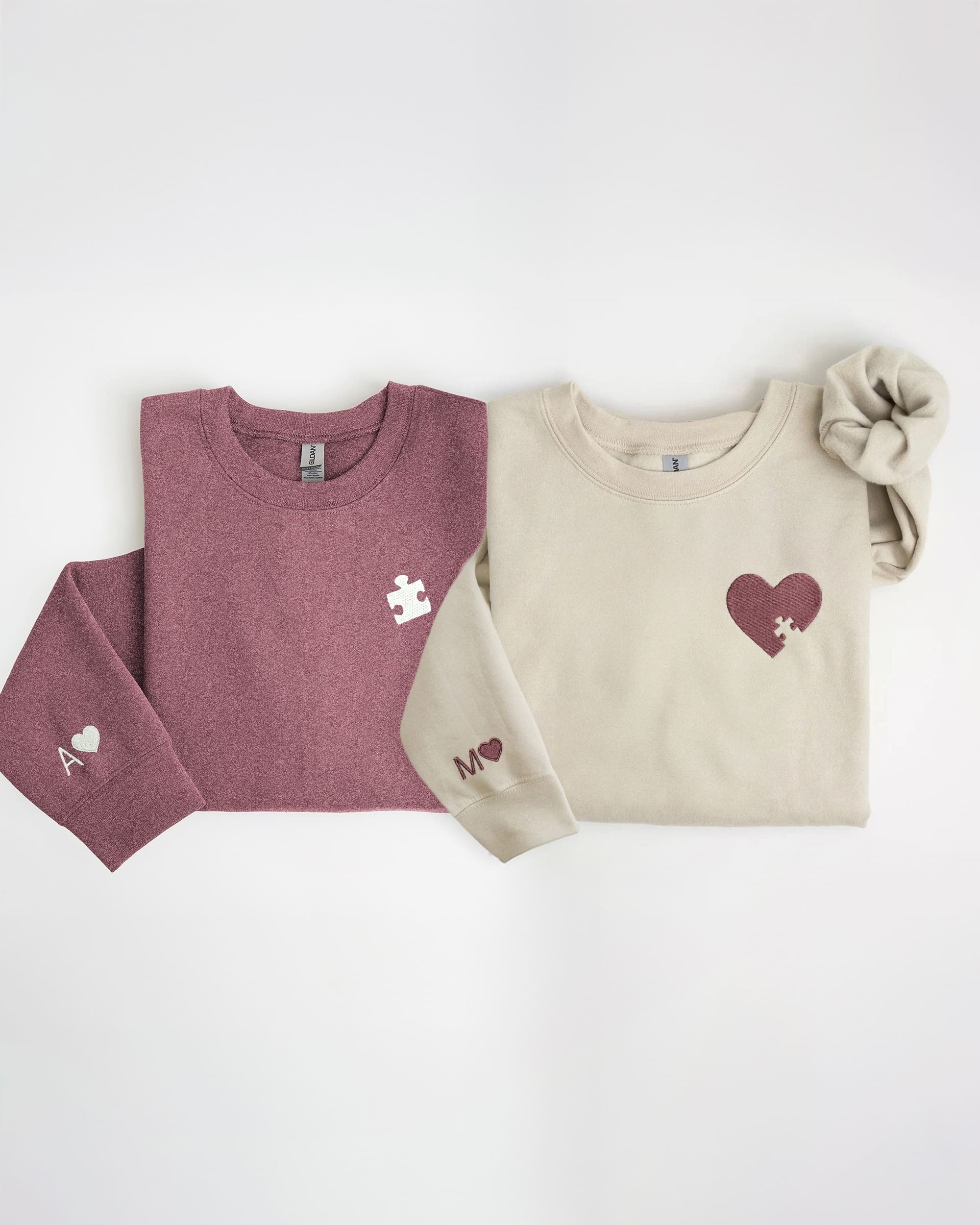 Couple Embroidered Sweatshirt – You Are My Missing Piece