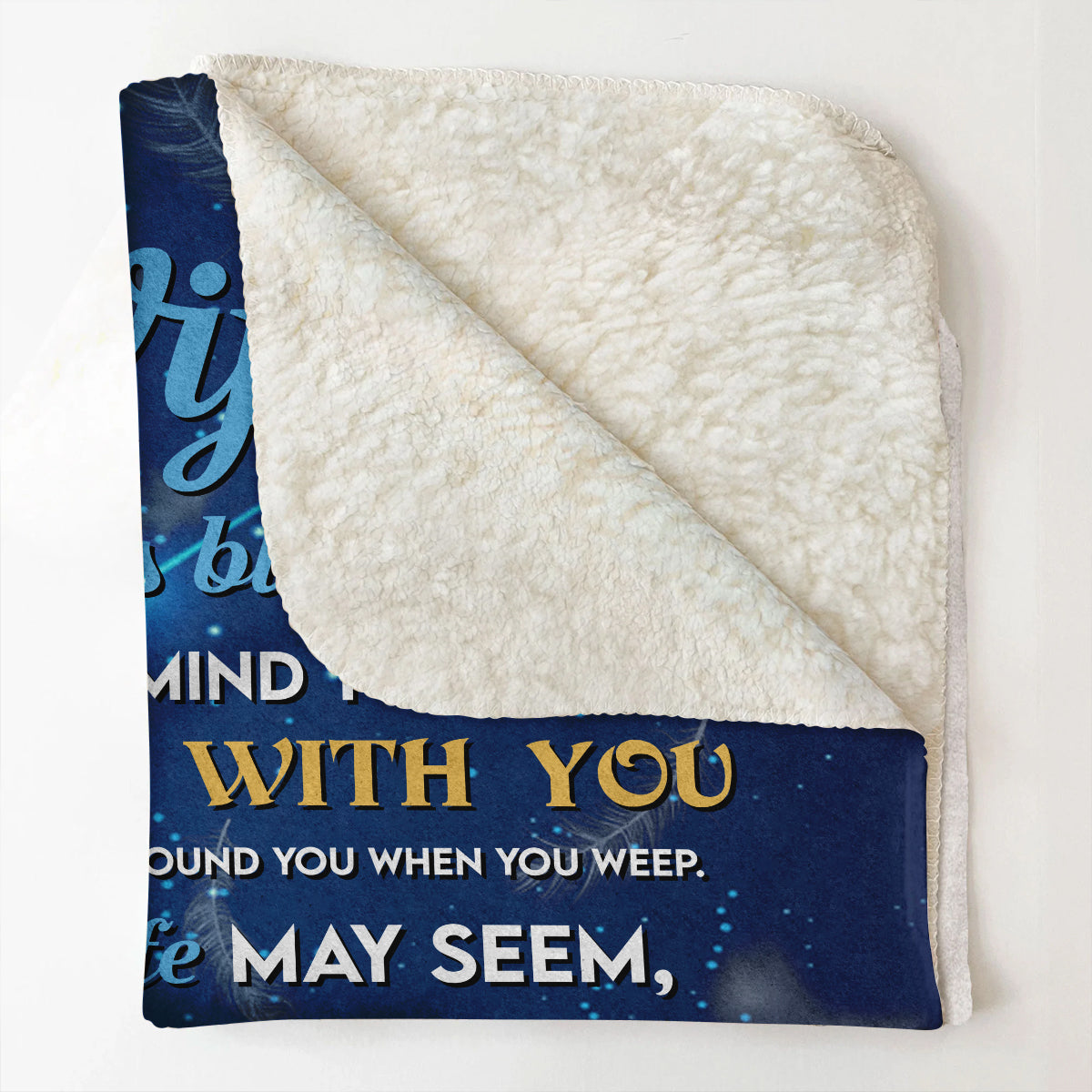 I'm Right Here In Your Heart - Personalized Blanket - Memorial Gift For Wife