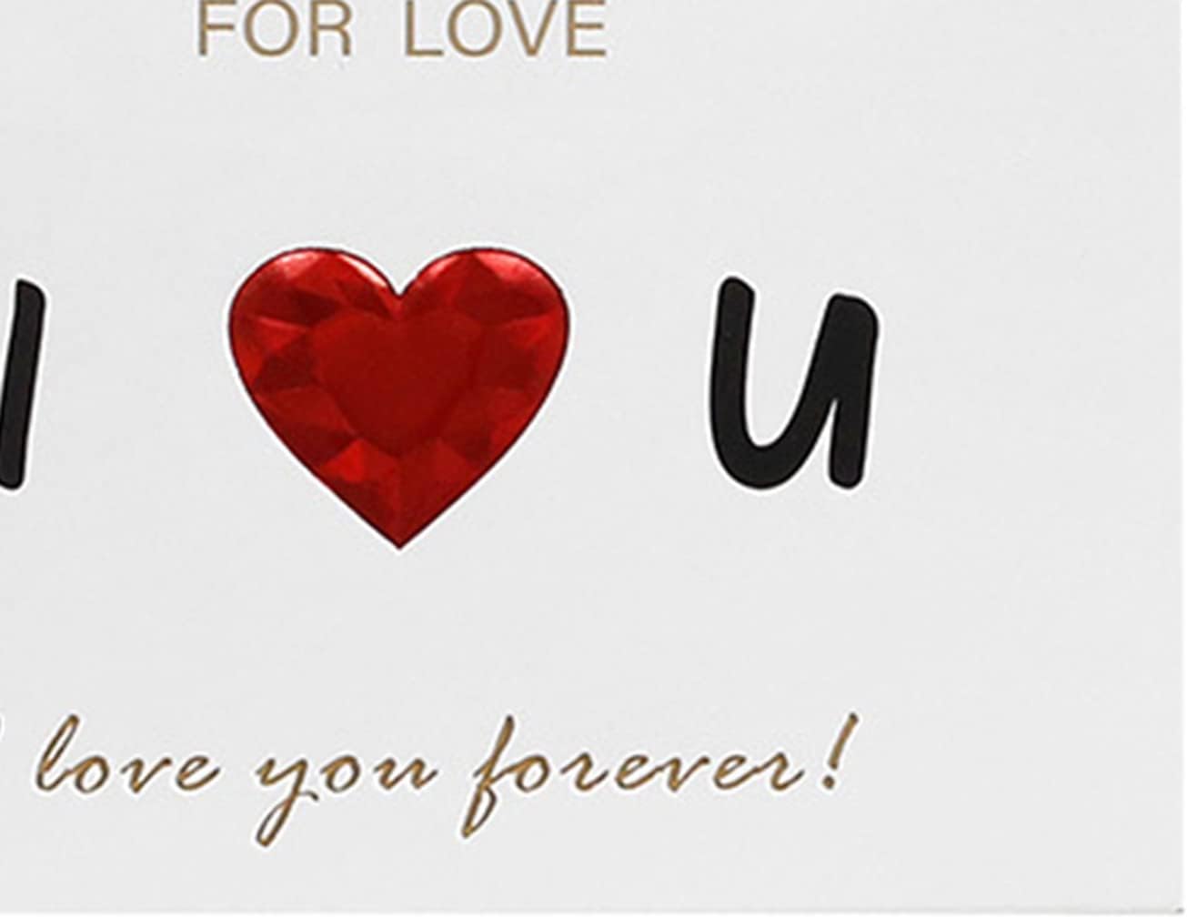 I love you - Gift Card Foldable