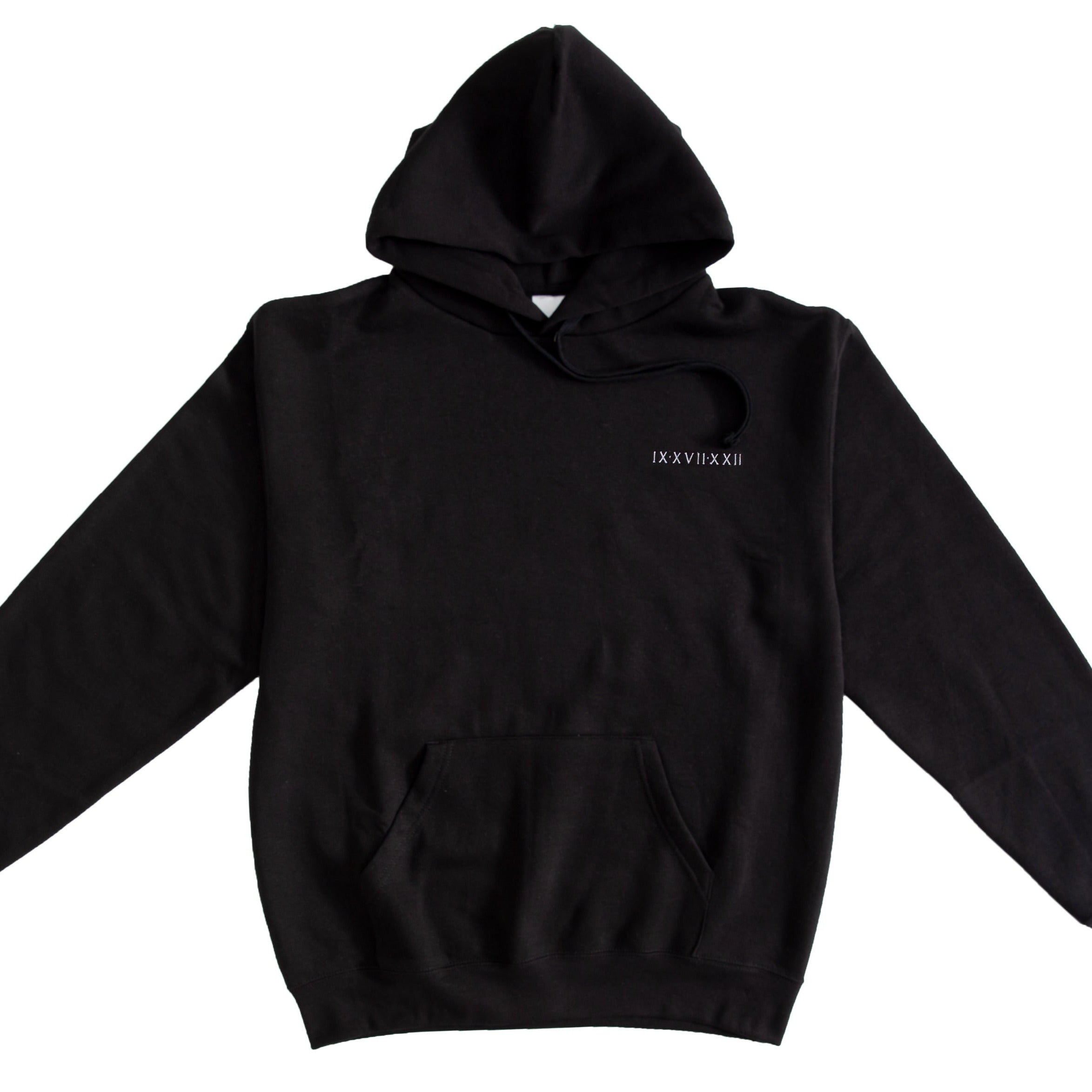 Roman Numeral Hoodie (Logo)