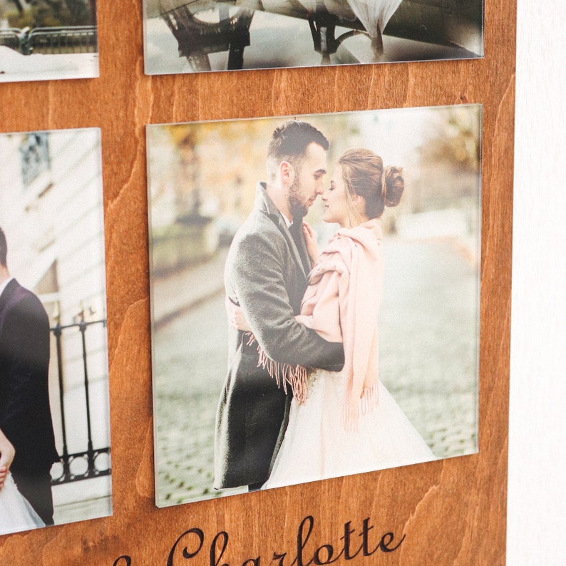 Custom Photo Gift on Acrylic Wood Frame