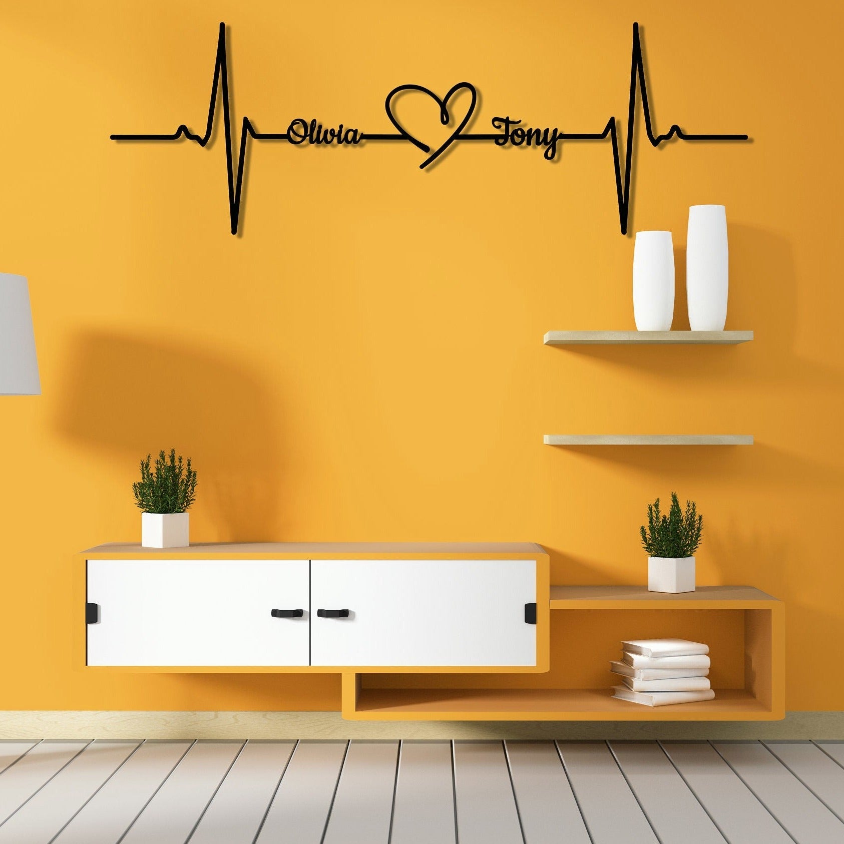 Metal Heartbeat | Personalizable