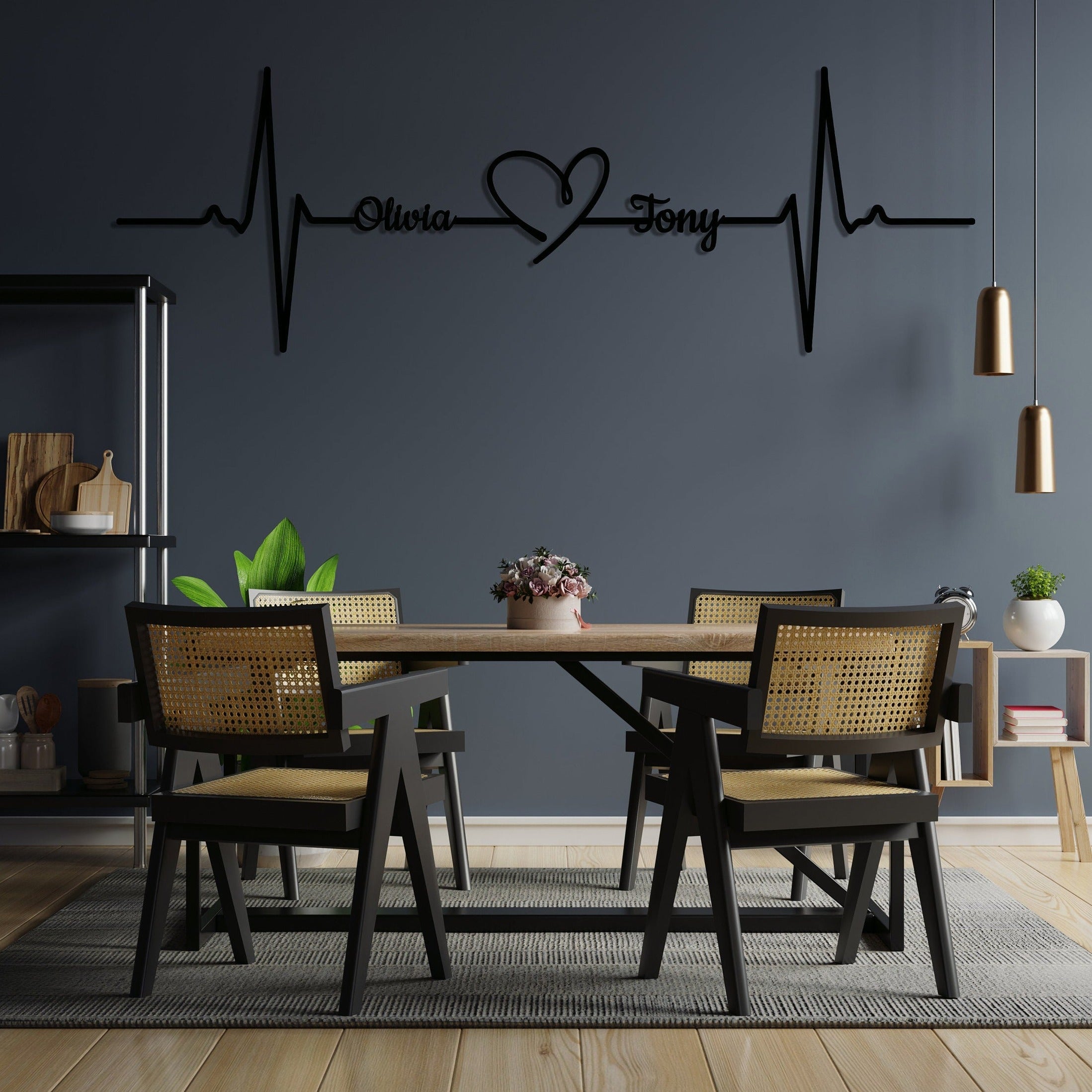 Metal Heartbeat | Personalizable