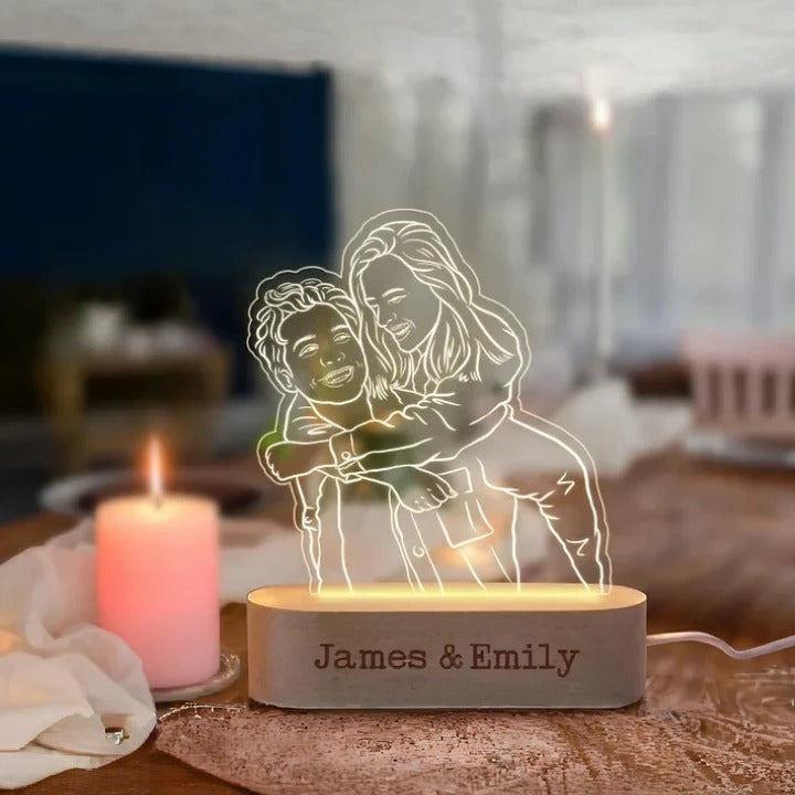 Custom Photo 3D Lamp