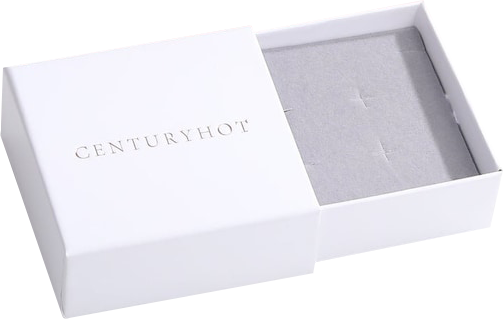 White Square Ornament Box