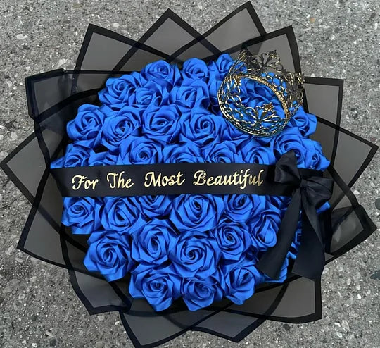 ❤️Eternal Roses - Hand Made From Satin Ribbon(Never Wither)
