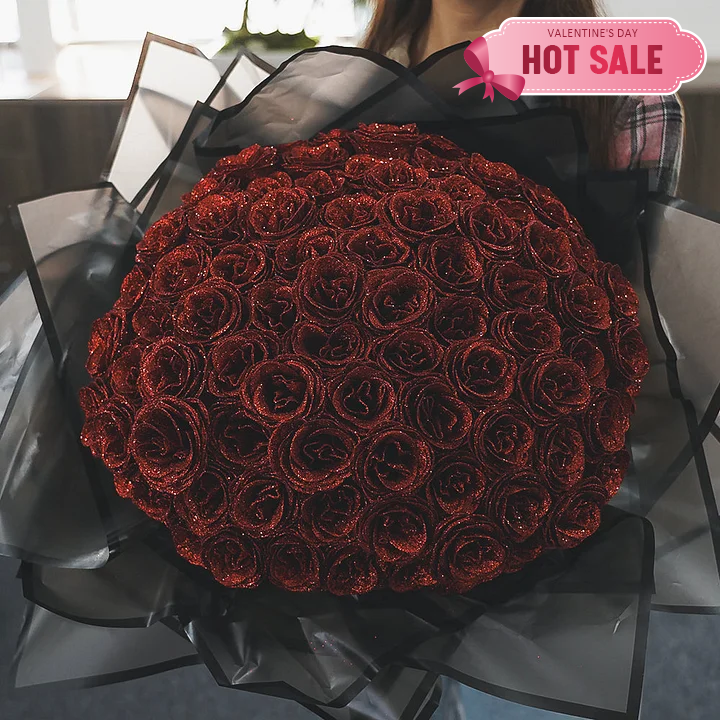 Glitter Rose Bouquet🌹