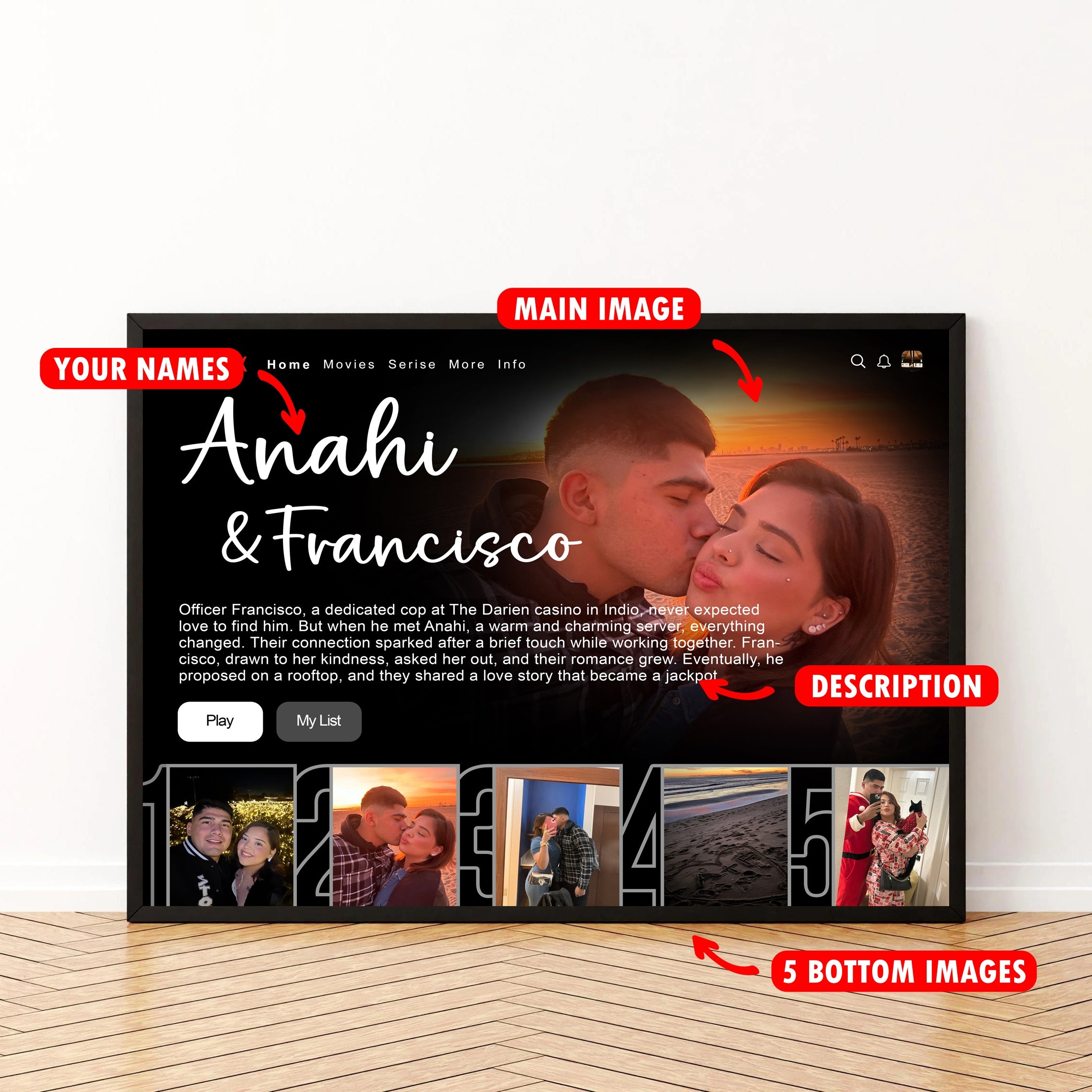 Custom Movie Canvas Wall Art