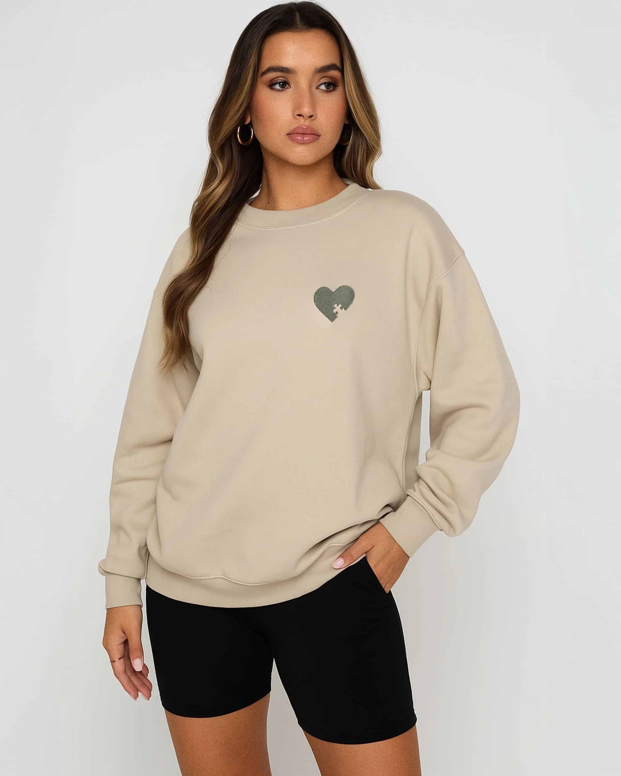 Couple Embroidered Sweatshirt – You Are My Missing Piece