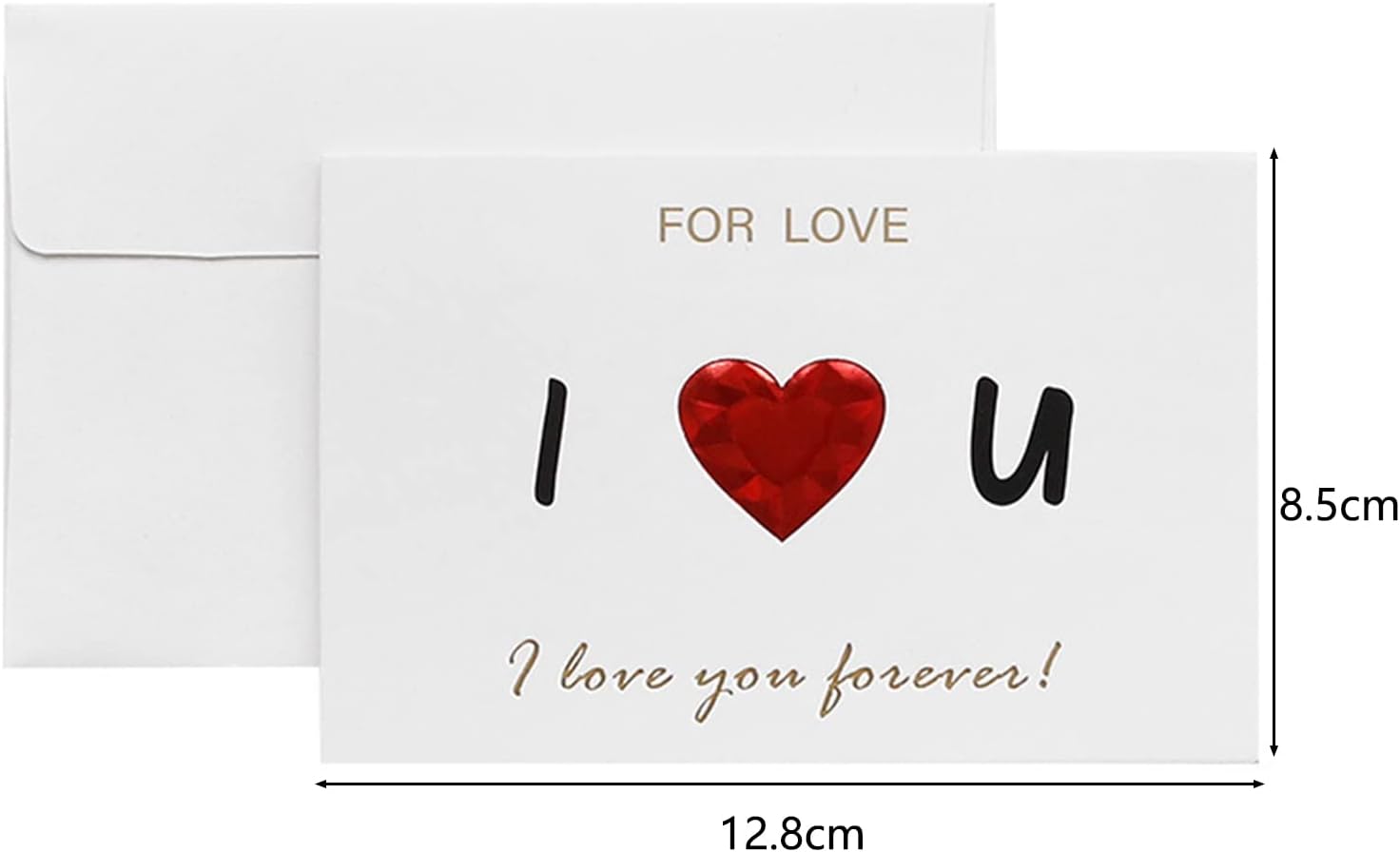 I love you - Gift Card Foldable