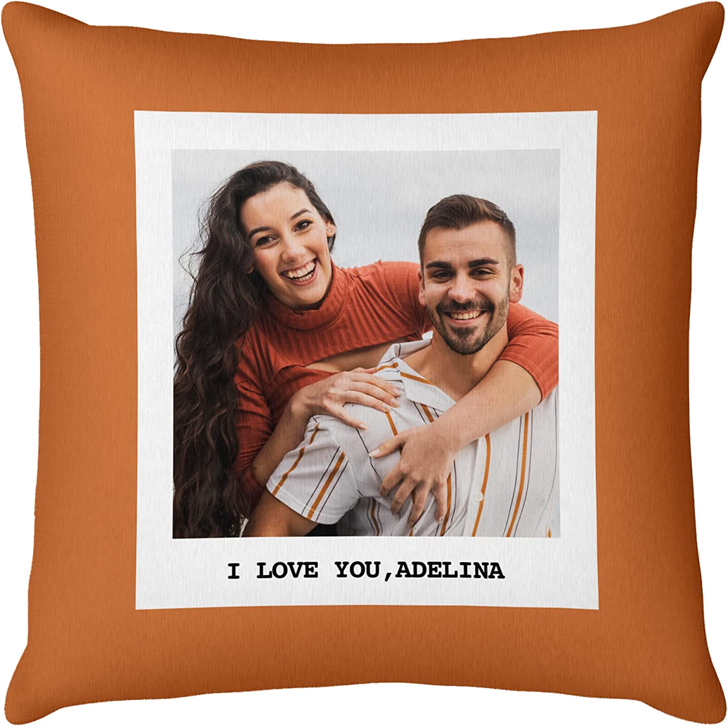 Personalized Custom Photo Throw Pillow