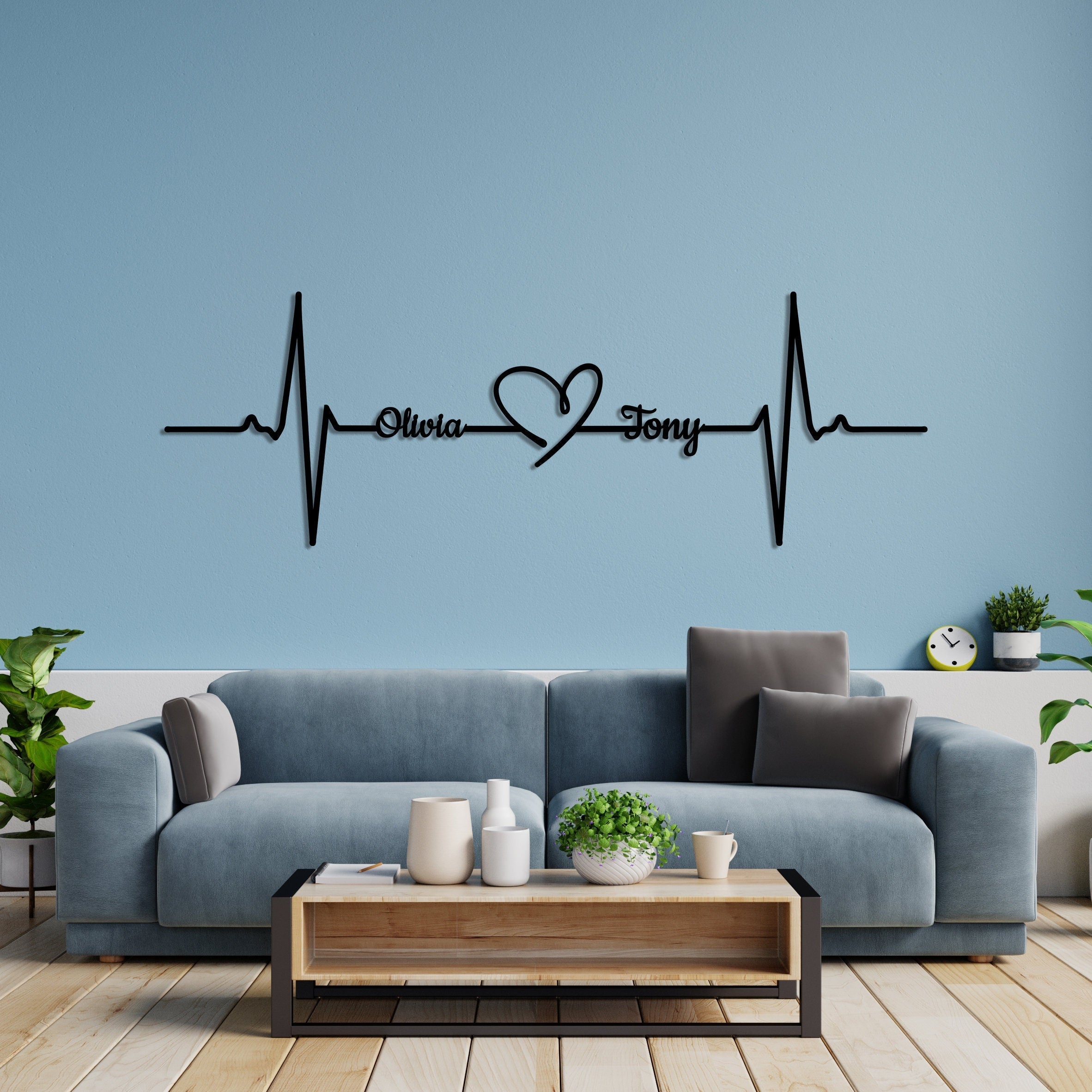 Metal Heartbeat | Personalizable
